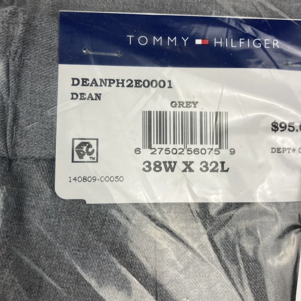 Tommy Hilfiger Mens Modern fit Dress Pants 38W 32L‎ Grey Elastic Waist